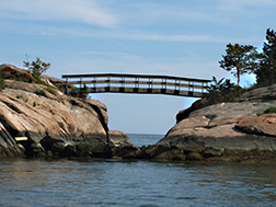 Bridge - original photograph by Herb Rosenfield